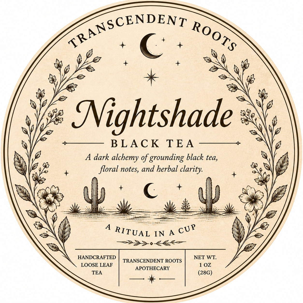 Nightshade Black – Loose Leaf Herbal Tea