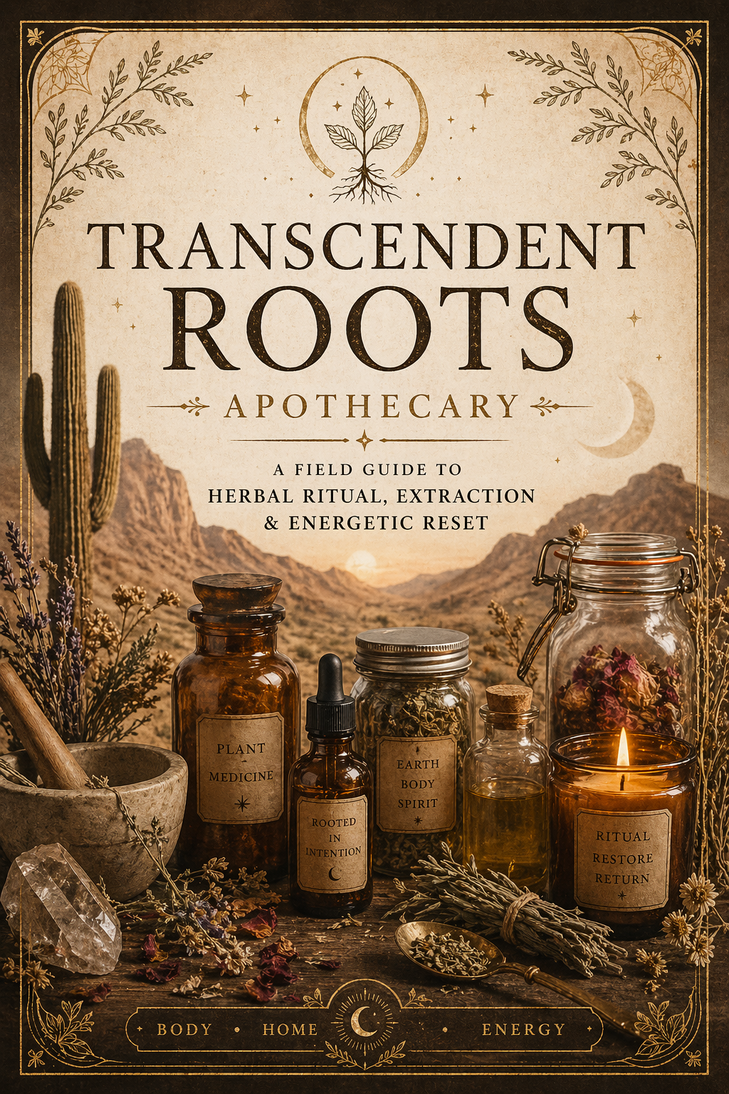 Transcendent Roots Apothecary - A Field Guide to Herbal Ritual, Extraction & Energetic Reset