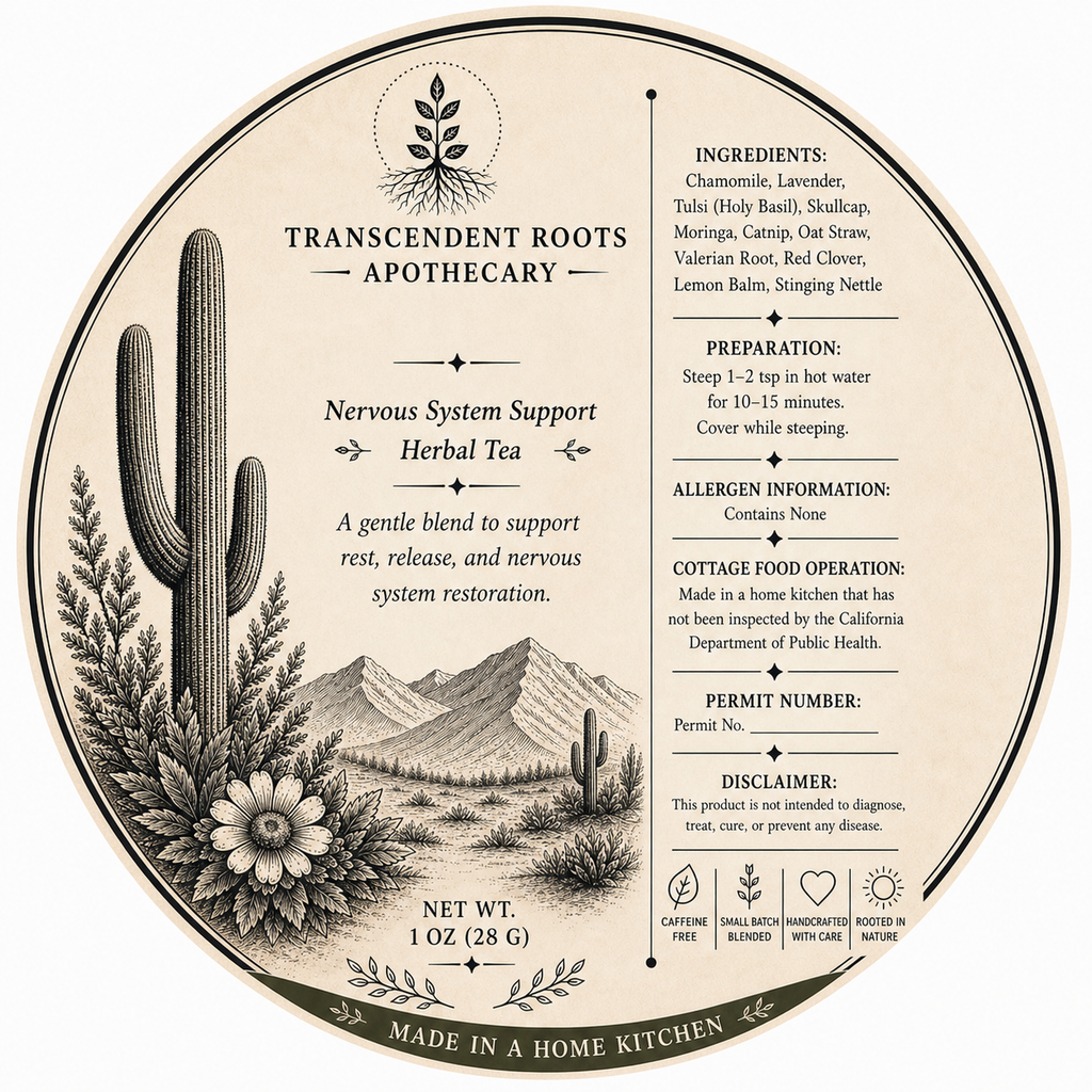 Soft Descent - Loose Leaf Herbal Tea *Featured Tea*
